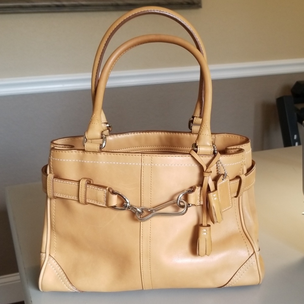 Coach Leather Handbag